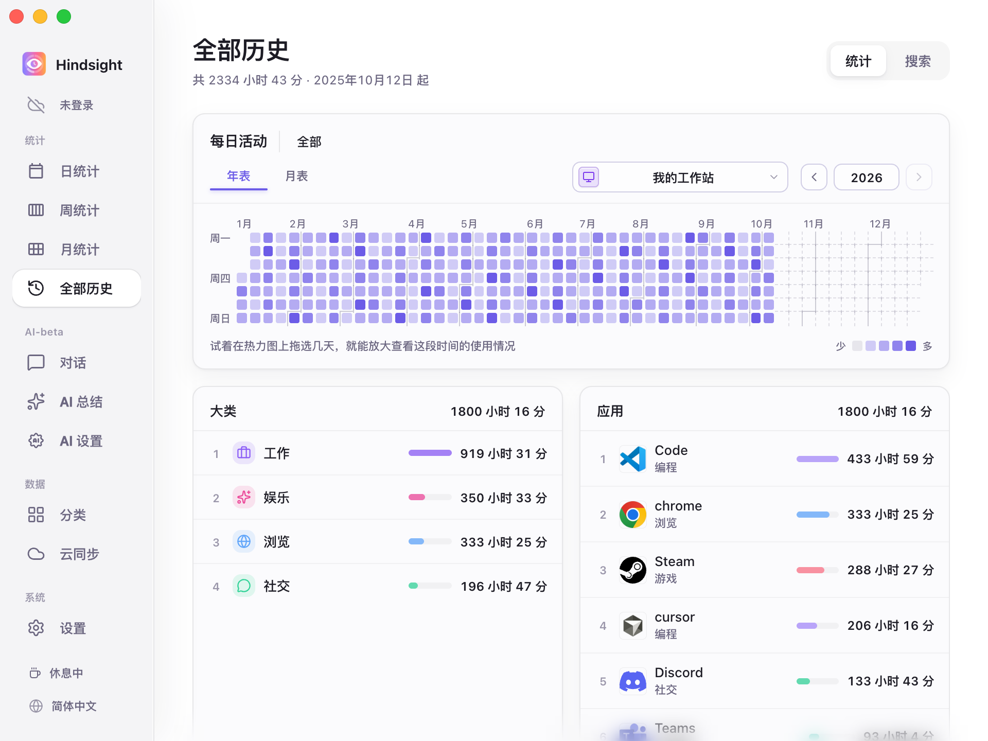 全部历史-年表